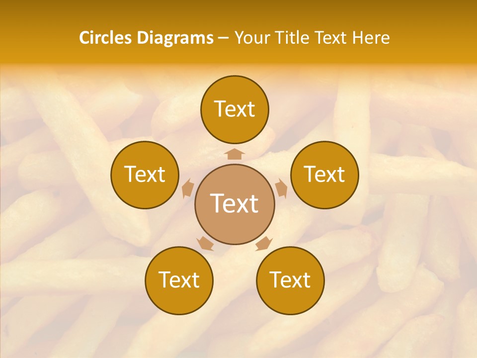 Food Chips Greasy PowerPoint Template