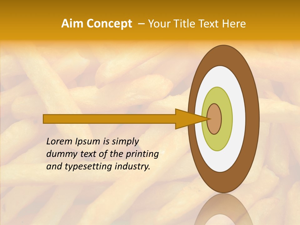 Food Chips Greasy PowerPoint Template