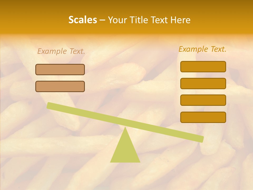 Food Chips Greasy PowerPoint Template