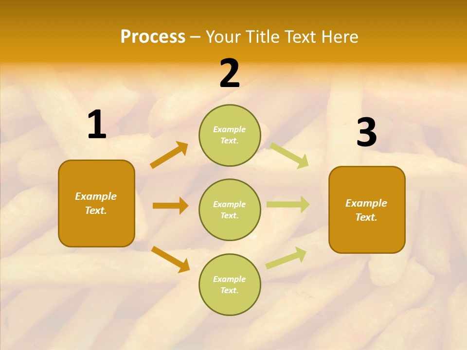 Food Chips Greasy PowerPoint Template