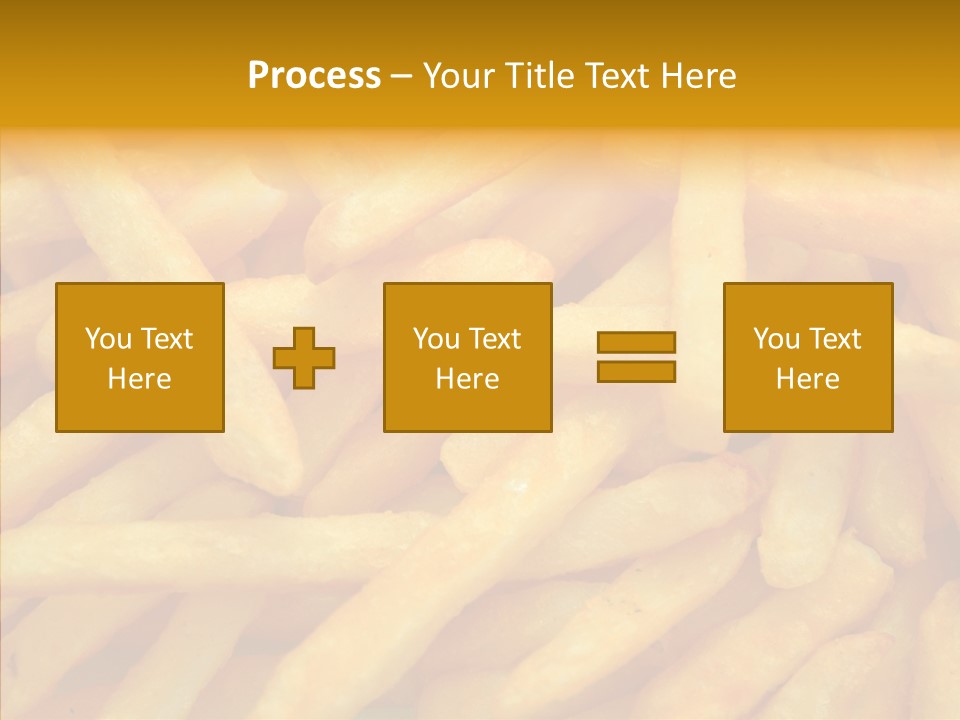Food Chips Greasy PowerPoint Template