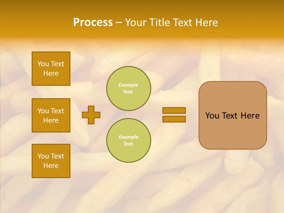 Food Chips Greasy PowerPoint Template