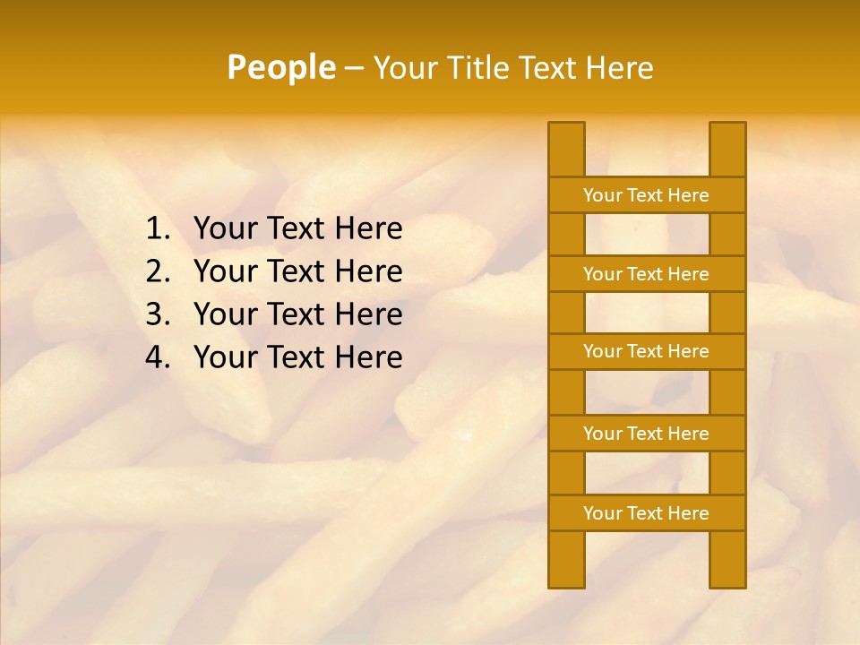 Food Chips Greasy PowerPoint Template