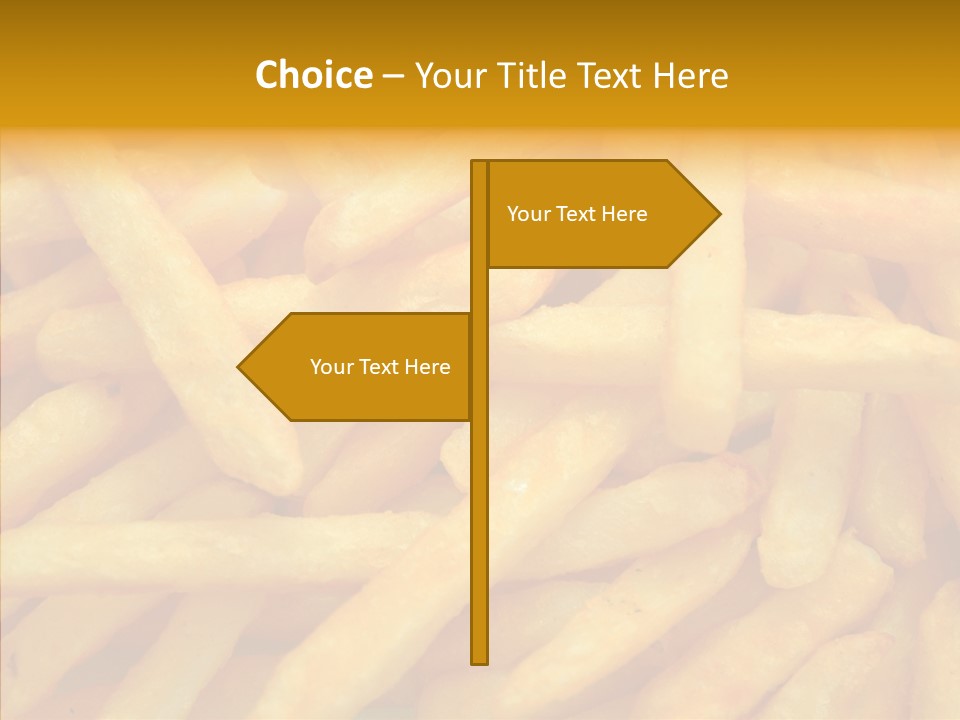 Food Chips Greasy PowerPoint Template