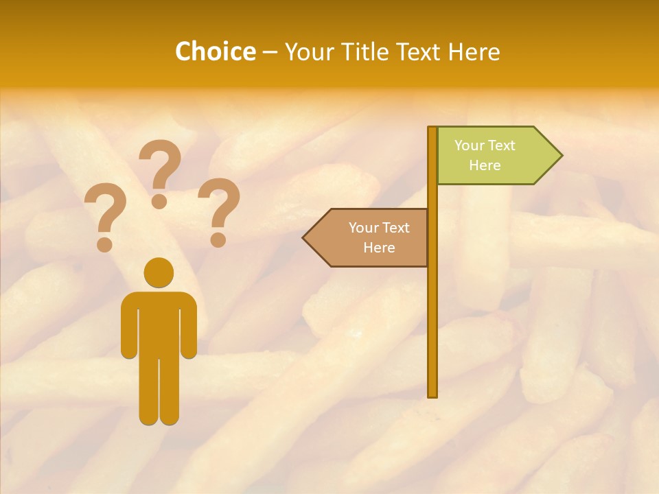 Food Chips Greasy PowerPoint Template