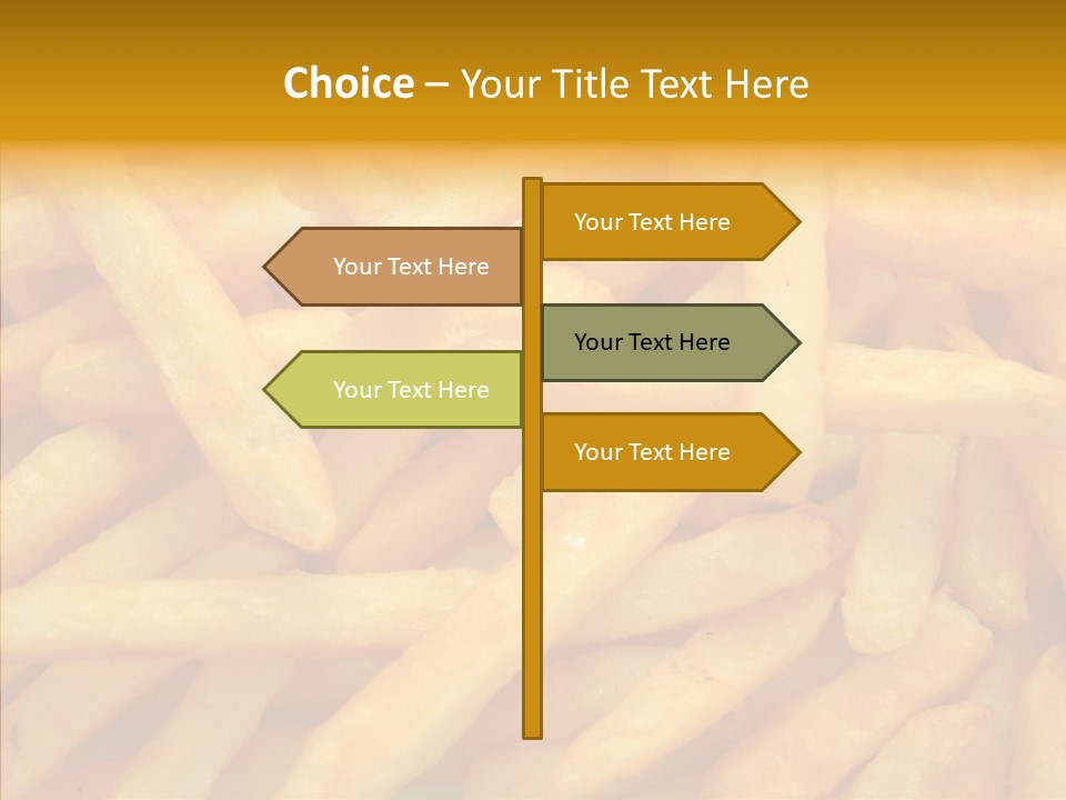 Food Chips Greasy PowerPoint Template