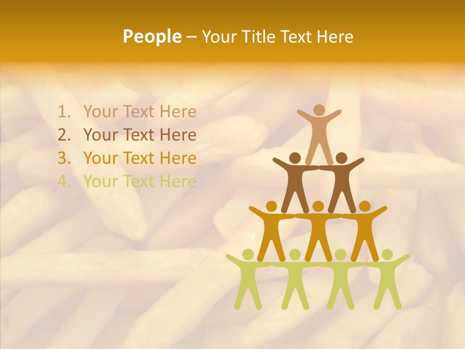 Food Chips Greasy PowerPoint Template