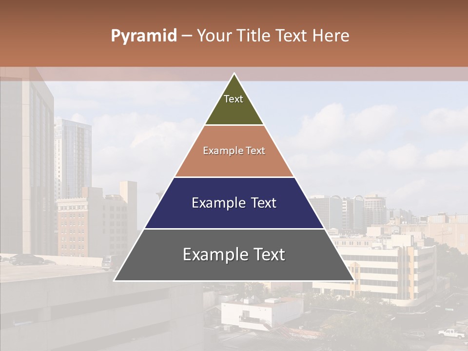 Downtown City Orlando PowerPoint Template
