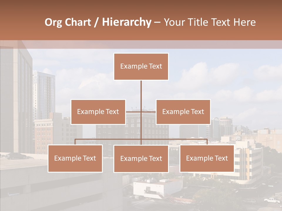 Downtown City Orlando PowerPoint Template