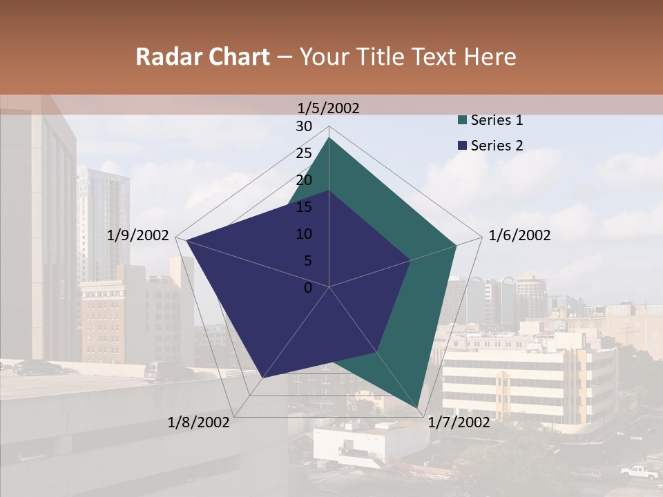 Downtown City Orlando PowerPoint Template