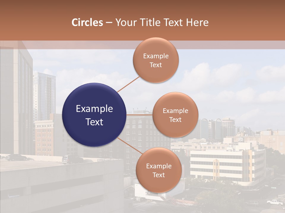 Downtown City Orlando PowerPoint Template