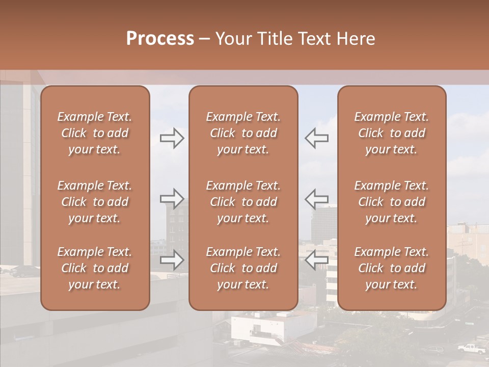 Downtown City Orlando PowerPoint Template