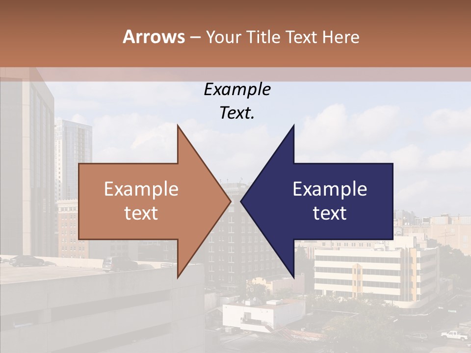 Downtown City Orlando PowerPoint Template