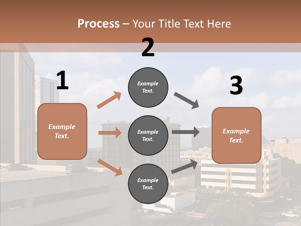 Downtown City Orlando PowerPoint Template