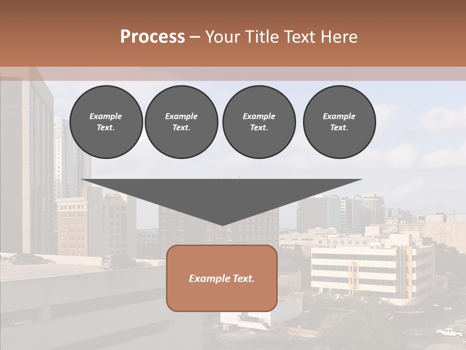 Downtown City Orlando PowerPoint Template