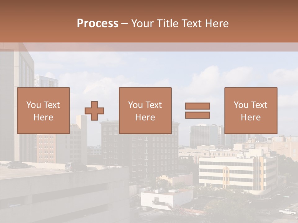 Downtown City Orlando PowerPoint Template