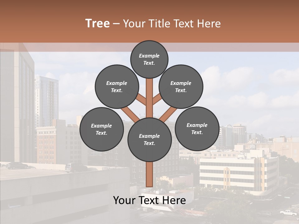 Downtown City Orlando PowerPoint Template