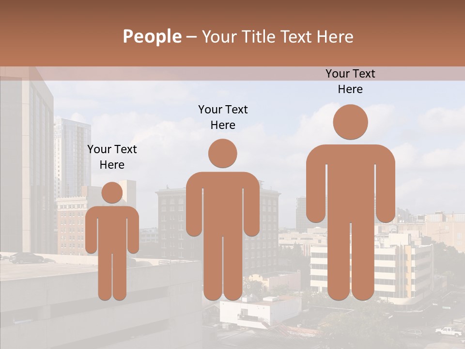 Downtown City Orlando PowerPoint Template