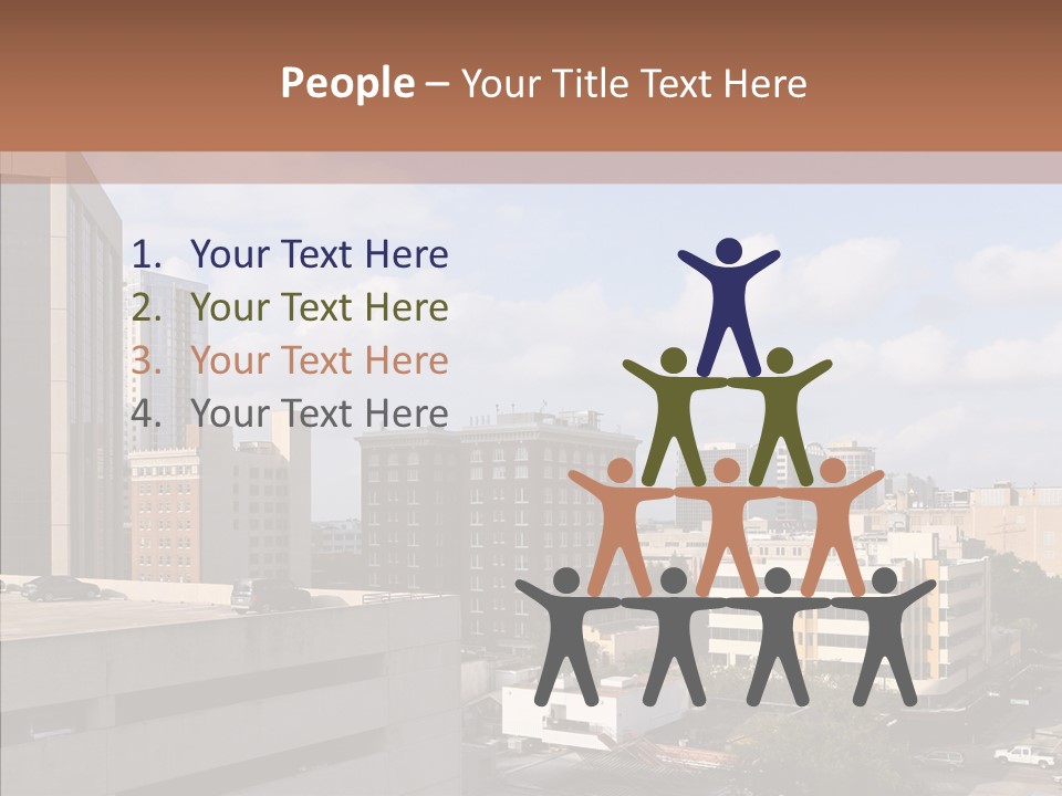 Downtown City Orlando PowerPoint Template