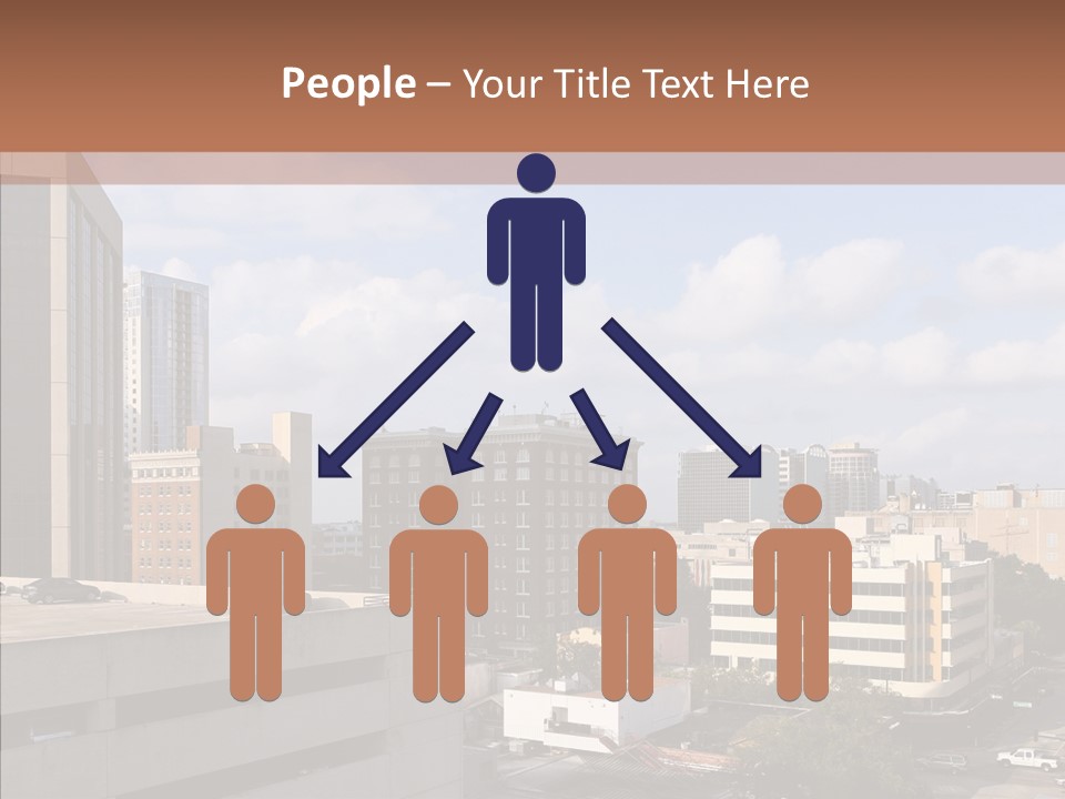 Downtown City Orlando PowerPoint Template