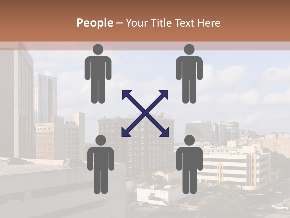 Downtown City Orlando PowerPoint Template