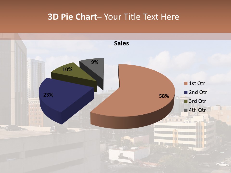 Downtown City Orlando PowerPoint Template
