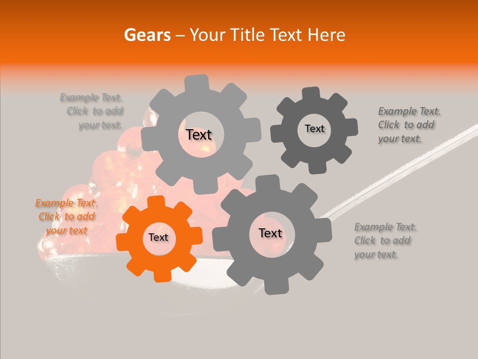 Salted Red Black PowerPoint Template