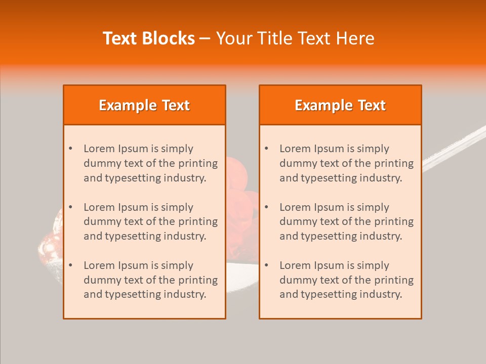 Salted Red Black PowerPoint Template