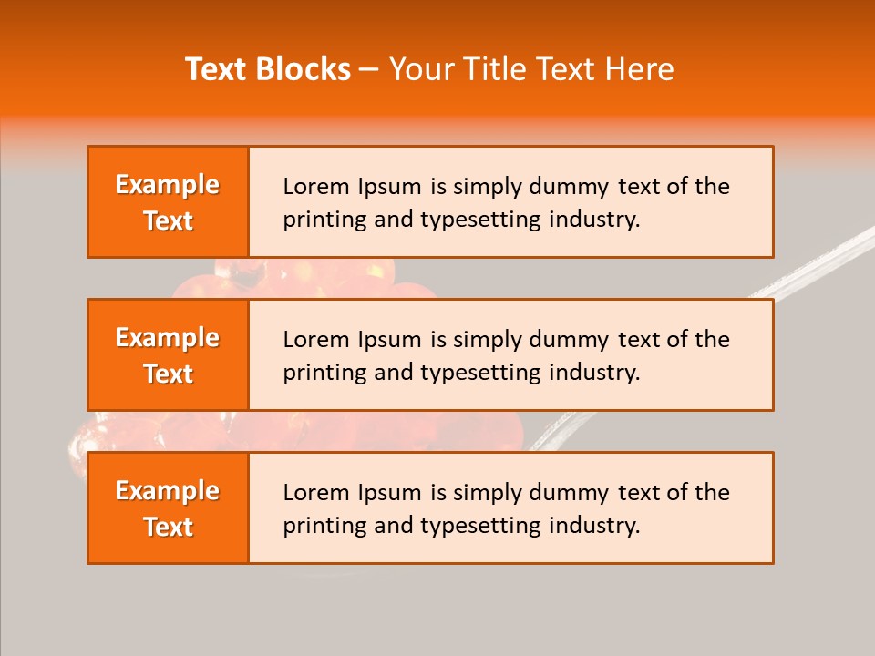 Salted Red Black PowerPoint Template