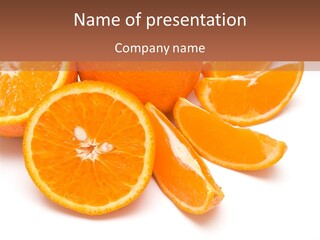 Vitamin Bright Water PowerPoint Template