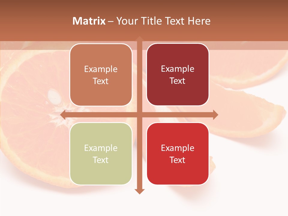 Vitamin Bright Water PowerPoint Template