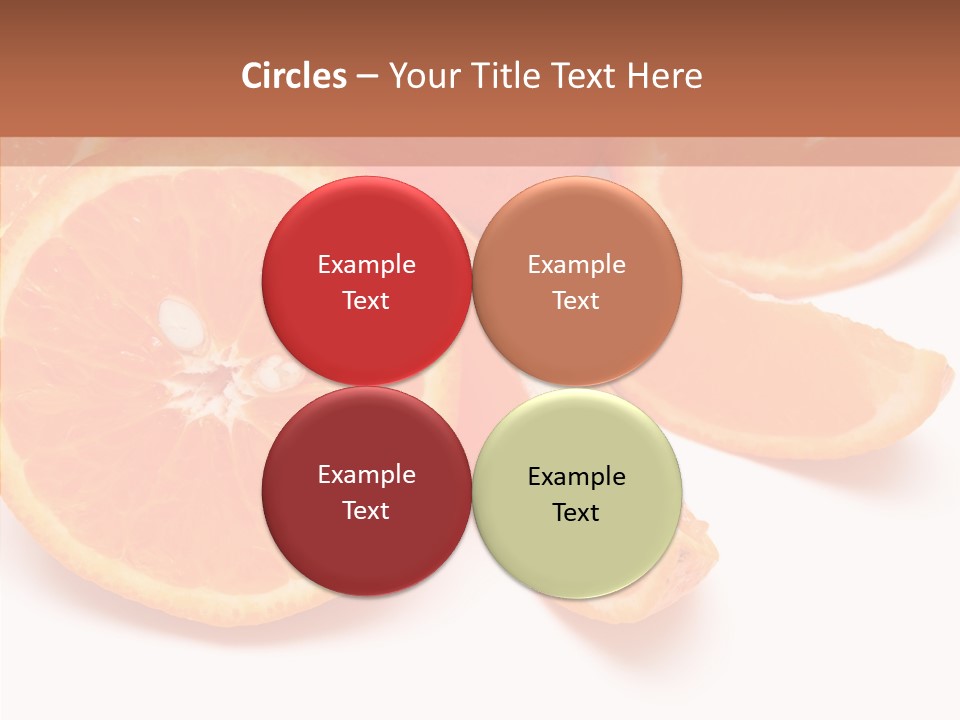 Vitamin Bright Water PowerPoint Template