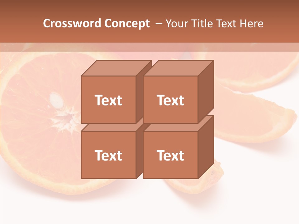 Vitamin Bright Water PowerPoint Template