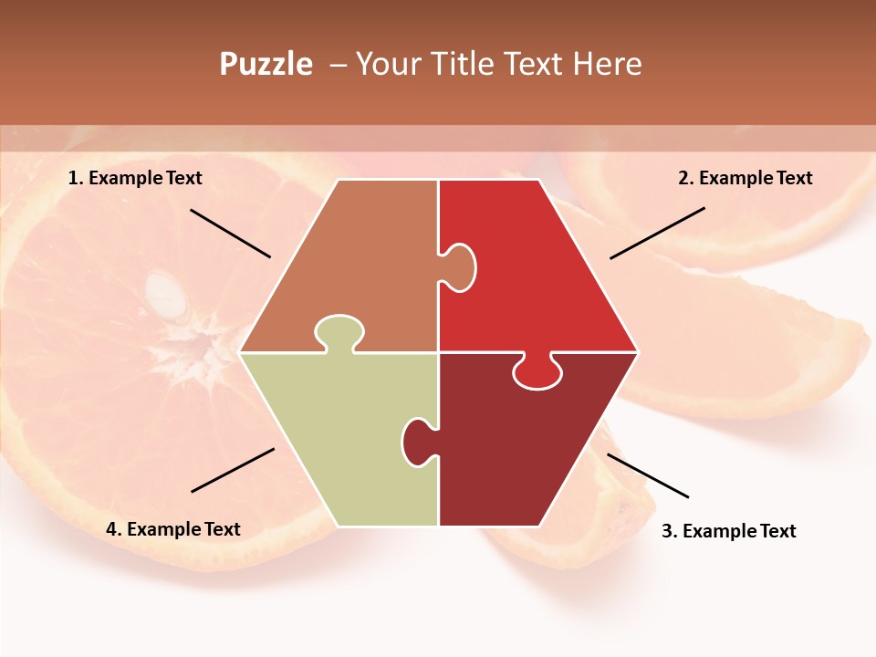 Vitamin Bright Water PowerPoint Template