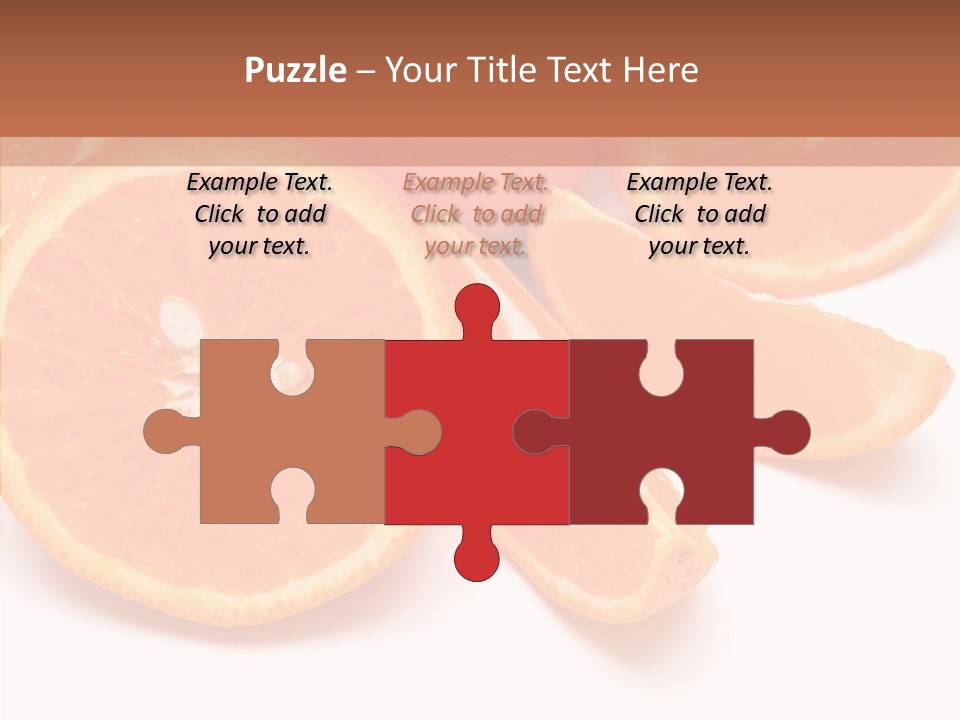 Vitamin Bright Water PowerPoint Template