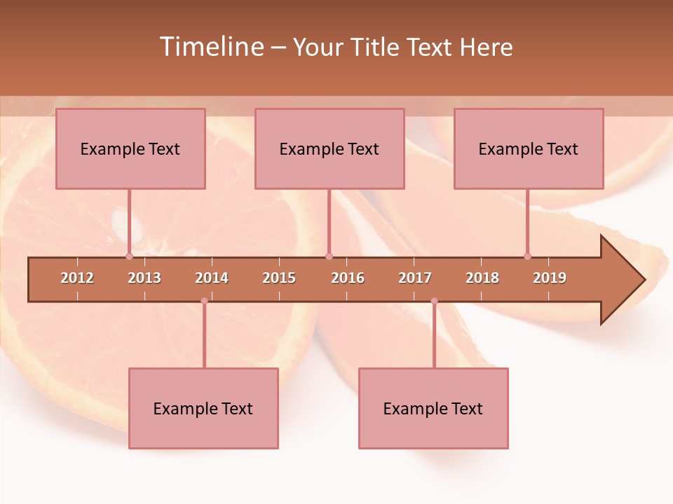 Vitamin Bright Water PowerPoint Template
