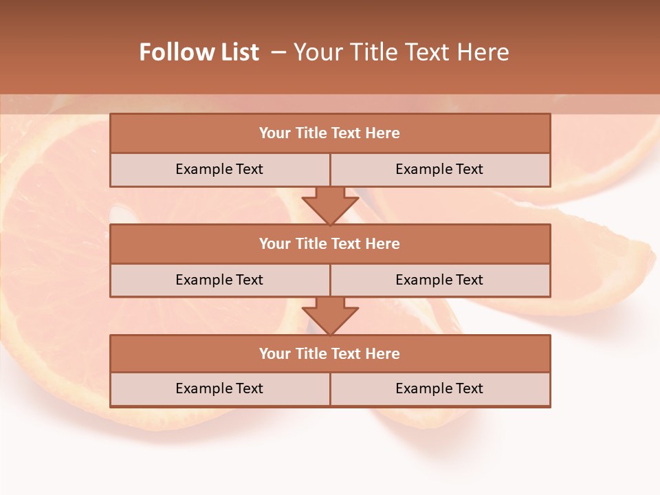 Vitamin Bright Water PowerPoint Template
