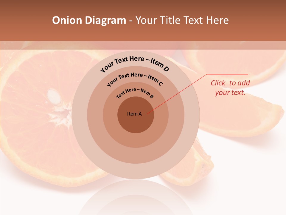 Vitamin Bright Water PowerPoint Template