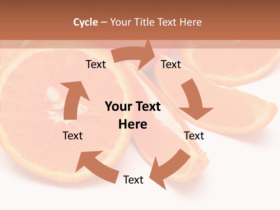 Vitamin Bright Water PowerPoint Template