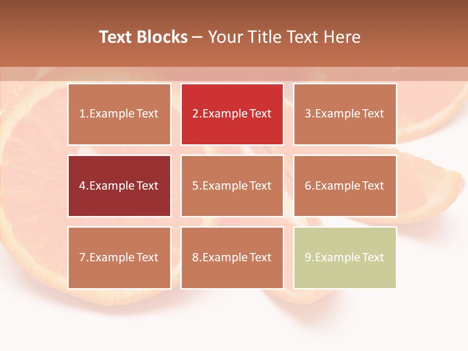 Vitamin Bright Water PowerPoint Template