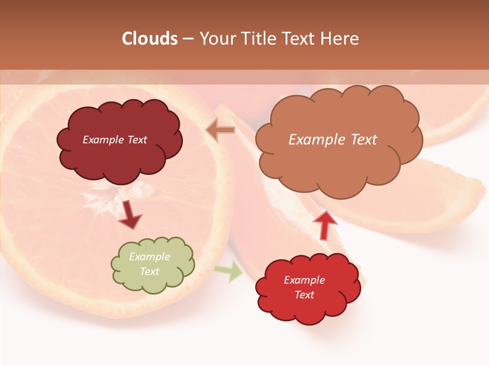 Vitamin Bright Water PowerPoint Template