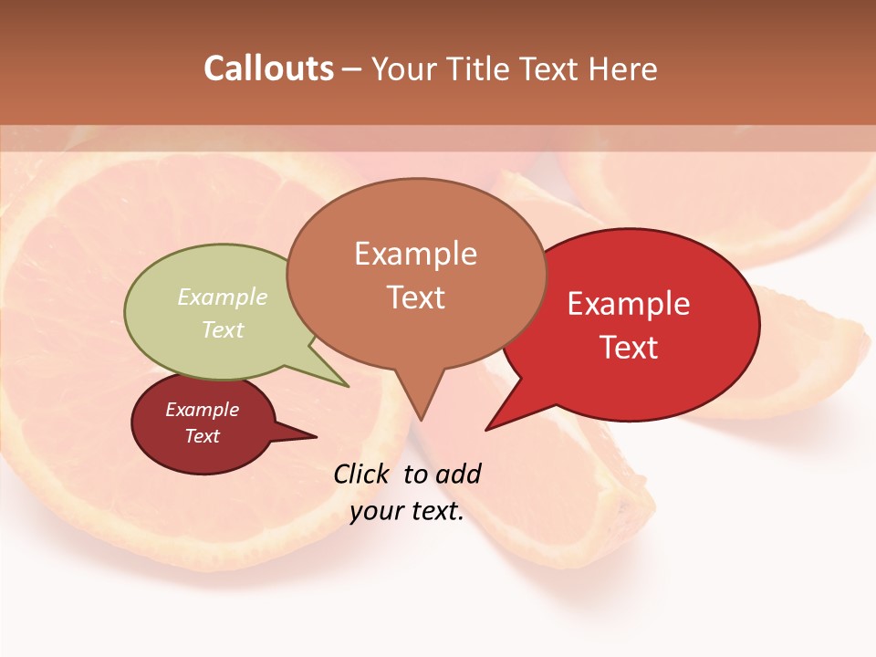 Vitamin Bright Water PowerPoint Template