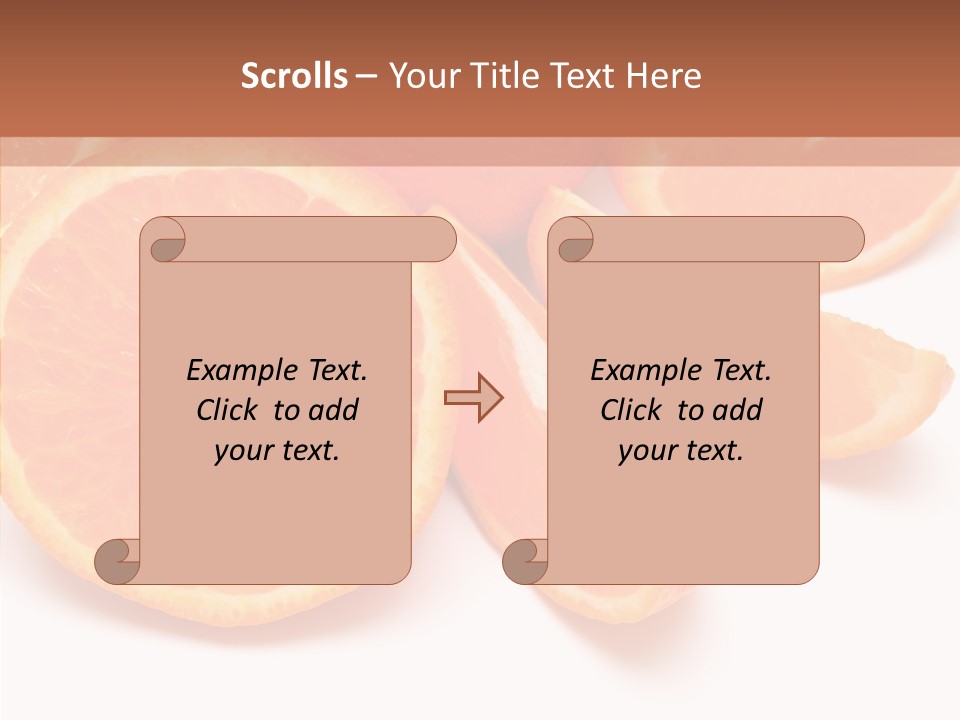 Vitamin Bright Water PowerPoint Template