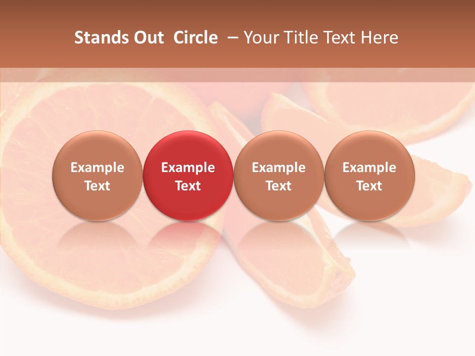 Vitamin Bright Water PowerPoint Template