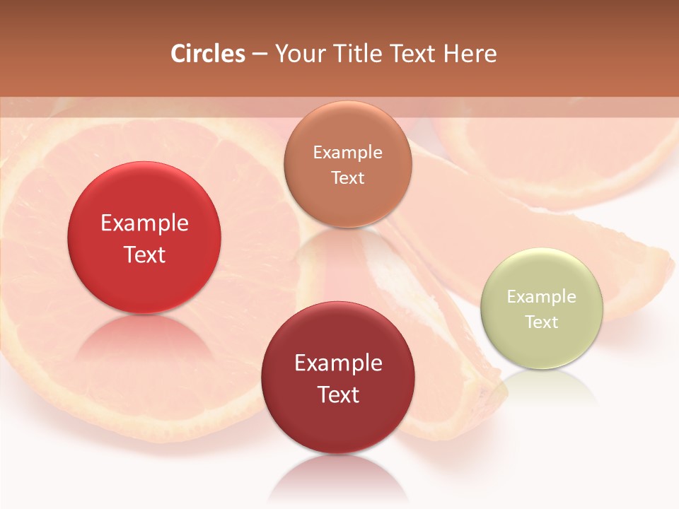 Vitamin Bright Water PowerPoint Template