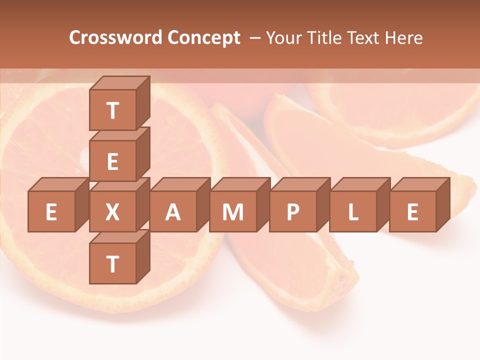 Vitamin Bright Water PowerPoint Template