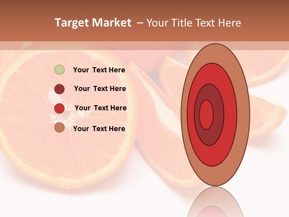 Vitamin Bright Water PowerPoint Template