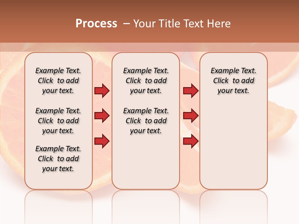 Vitamin Bright Water PowerPoint Template