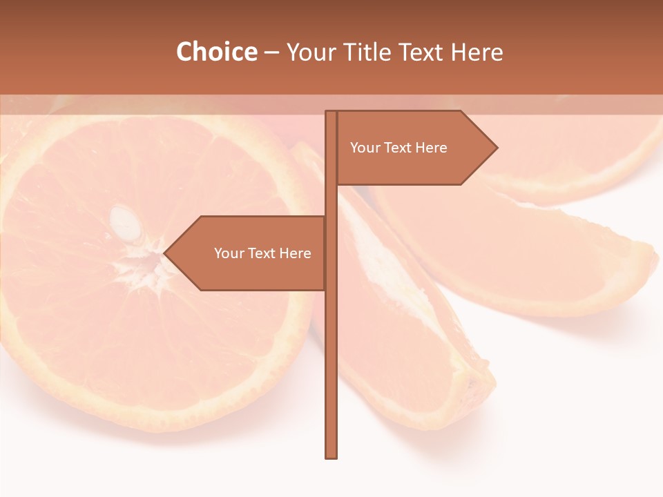 Vitamin Bright Water PowerPoint Template