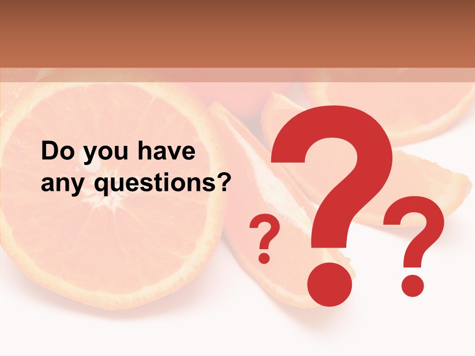 Vitamin Bright Water PowerPoint Template